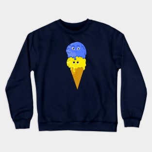 Ukrainian ice cream Crewneck Sweatshirt
